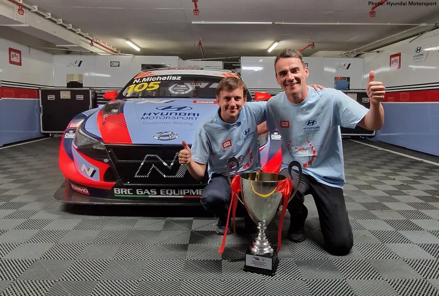 2023 - TCR World Tour Drivers’ champion - N. Michelisz - BRC Hyundai N Squadra Corse