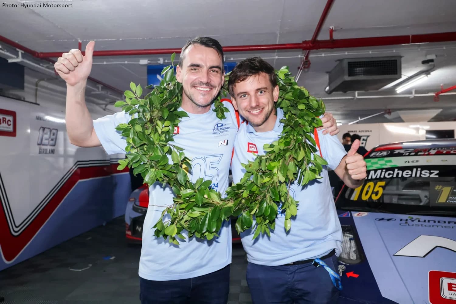 2024 - FIA TCR World Tour Drivers’ champion - N. Michelisz - BRC Hyundai N Squadra Corse