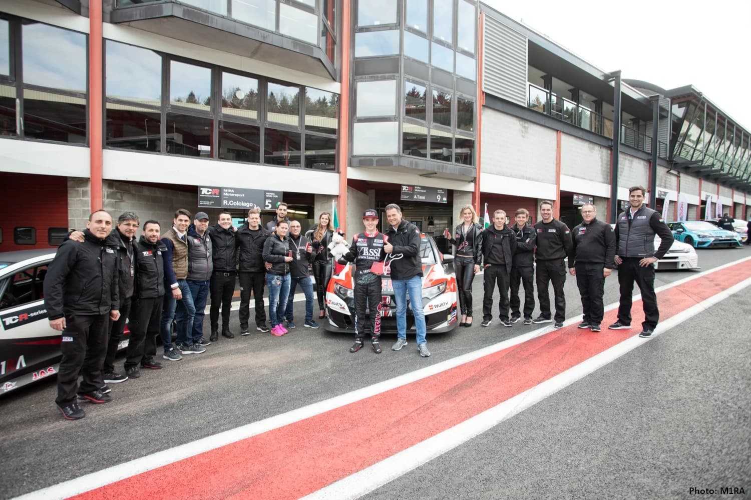 TCR International Teams' champion, Drivers' vice-champion - A. Tassi, R. Colciago, N. Michelisz, G. Altoé, J. Files - M1RA