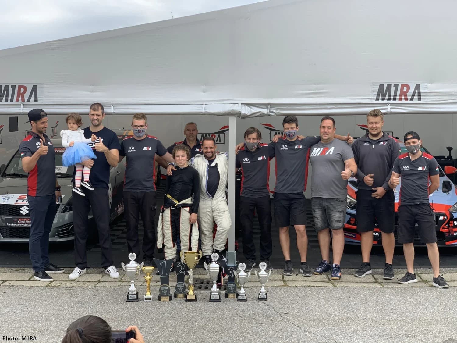 TCR Eastern Europe Drivers' champion - D. Borkovic - M1RA