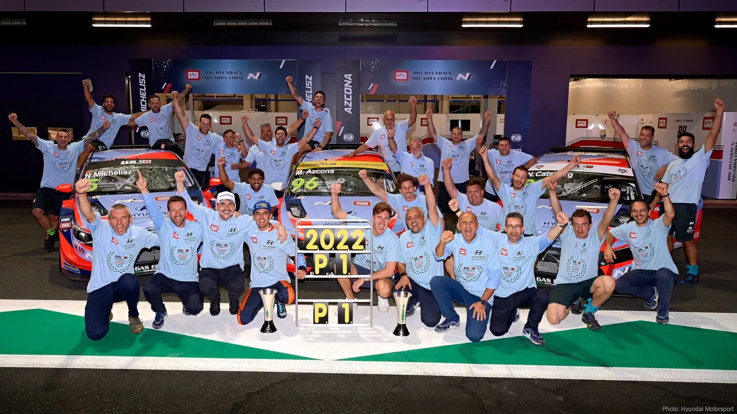 2022 FIA WTCR Drivers' and Teams' champion